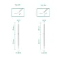 T65 Soldering Iron Tip Set 5 PCS Lead-Free Metal High Longevity Anti-Blackening Coating Efficient Soldering Performance Superior Thermal Conductivity