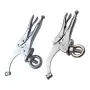 Drill Press Locking Clamp Heat-Treated Carbon Steel Adjustable Pressure 22.9cm/30cm Professional Woodworking Metalworking Tool