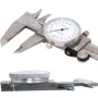  Metrik Ölçme Aleti Kadran Kumpası 0-150mm/0.02mm Darbeye Dayanıklı Paslanmaz Çelik Hassas Verniye Kumpası