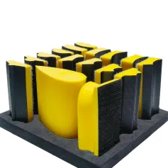 16 PCS Handheld Hand Sanding Blocks Set Hook and Loop Interchangeable Design for Diverse Applications Perfect for DIY Enthusiasts