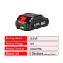 18V 7500mAh Lithium Battery Rechargeable for Mak Power Tools High Capacity Durable Battery Life for Electric Chainsaw Extended Battery Performance Easy Recharging Powerful 5 Section Construction