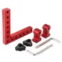 Veiko Woodworking Precision Clamping Square L-Shaped Auxiliary Fixture Splicing Board Positioning Panel Fixed Clip Carpenter Square Ruler Woodworking Tool
