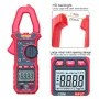 TS-18D Digital Clamp Meter True RMS 6000 Counts Multimeter Voltage Tester Auto-ranging Measures AC/DC Current Voltage Temperature Capacitance Resistance Diodes Continuity
