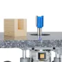 8mm Saplı Düz Freze Ucu 20mm Kesme Uzunluğu 6/8/10/12/14/18/20mm Kesme Çapı Karbür Uçlu Çift Flüt Düz Kesim Freze Uçları
