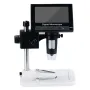DM4-Z01B019 Digital Microscope 1000X 4.3\ Display 8 LED Magnifying Loupe Camera Lens 2MP Adjustable LED Microscope For Soldering