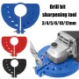 Multipurpose Drill Bit Grinding Sharpener Electric Impact Drill Knife Sharpener Disposable Double-sided Polishing Tool for High-Speed Steel Hard Alloy Cobalt Drills