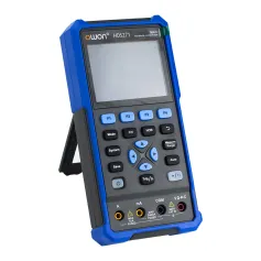 OWON HDS241/HDS271 Handheld Oscilloscope 40MHz/70MHz 250MSa/s 3-in-1 with Multimeter and Waveform Generator LCD Screen Portable Test Tool