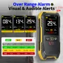 FNIRSI WMT-10 Moisture Meter 2.4 Inch TFT Screen High Precision 0.1% Resolution Rechargeable Battery for Wood Wall Detection
