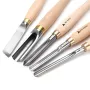 RED ARROW HSS Wood Turning Tool Skew Bowl Roughing Gouge Woodworking Lathe Turning Tool