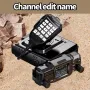 ZASTONE D500 Dual Band Mobile Radio 137-174MHz 400-470MHz 25W High Power 1052 Memory Channels LCD Screen Encryption Technology Secure Communication