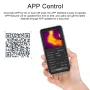 TIOP01 32*32 Resolution Infrared Thermal Imager -20~1000°C Multifunction Temperature Measurement Type-C Interface for Android