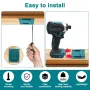 5/10-pack batterijopslagrek voor 14,4V 18V Li-ion-batterijgereedschap, machinehouder, opslagrek, wandmontagebeugel, bevestiging