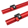 ENJOYWOOD Imperial Extension Guide Rail Woodworking T-track Connector for Track Saw Rail Parallel Guide System