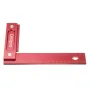 Drillpro 150/200mm Metric Precision Woodworking Square Aluminum Alloy Wide Seat Scribing Tool L 90° Right Angle Ruler