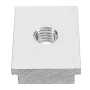 ENJOYWOOD 5pcs M8 T-Track Sliding Nut T Slot Nut For Woodworking Tool Slot Fastener