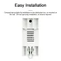 WiFi Intelligent Automatic Reclosing Protector Multifunctional Current Voltage Monitoring Meter LCD Display Switch Power Meter Protections Values Settable Mobilephone APP Control