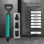 Stainless Steel Cement Grouting Gun Round Flat Nozzle Concrete Caulking Machine Reliable Construction Site Tool Multiple Nozzle Options