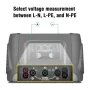 جهاز اختبار التثبيت متعدد الوظائف DT-6650 بشاشة LCD ملونة TFT مقاس 3.5 بوصة IP67 مقاومة العزل والجهد ومقاومة الأرض ومنفذ USB وبلوتوث
