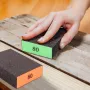 8pcs Sanding Sponges Assorted Grits 60 80 120 220 Washable Reusable Sandpaper Blocks for Woodworking Furniture Metal Drywall Polishing