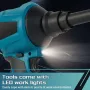 Brushless Electric Air Blower High Efficiency 1.1 m³/min 200 m/sec Adjustable Wind Pressure 29.7 kPa Lightweight 1.2-1.7 kg Powerful Suction 10.3 kPa Quiet Operation
