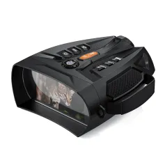 4K Night Vision Binoculars Model 336 48MP 4 Inch Display 10x Digital Zoom 800M Infrared Range Powerful Long Distance Vision Device Outdoor Photography Video Recording