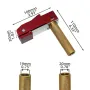 Woodworking Desktop Quick Acting Hold Down Clamp Desktop Clip Fast Fixed Clip For Woodworking Benches 19/20MM Dog Hole Tool