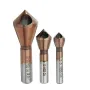 Drillpro M35 Cobalt Countersink Drill Bit 2-5/5-10/10-15mm Deburring Chamfer Drill Bit