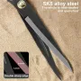 Steel Sheep Shears 31.5cm Professional Animal Trimming Scissors Anti-Slip Handle Forged Quenching Technology Heavy Duty Scissors for Leather