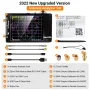 Analizzatore di antenna di rete vettoriale digitale NanoVNA-PCB 10KHz-1,5GHz MF HF VHF UHF Supporta scheda SD da 32 GB