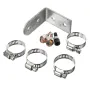 24mm Exhaust Silencer & 25mm Filter Exhaust and Intake Pipe for Air Diesel Heater Accessories 