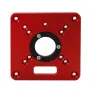 Multifunctional Aluminium Router Table Insert Plate Woodworking Trimmer Electric Wood Milling Flip Plate For DIY Working Benche 45x56 62x70