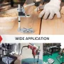 Multifunctional Electric Drill Stand Adjustable Height Clamp Base Frame Precision Drill Holder DIY Tool Press for Woodworking Metalworking Crafting