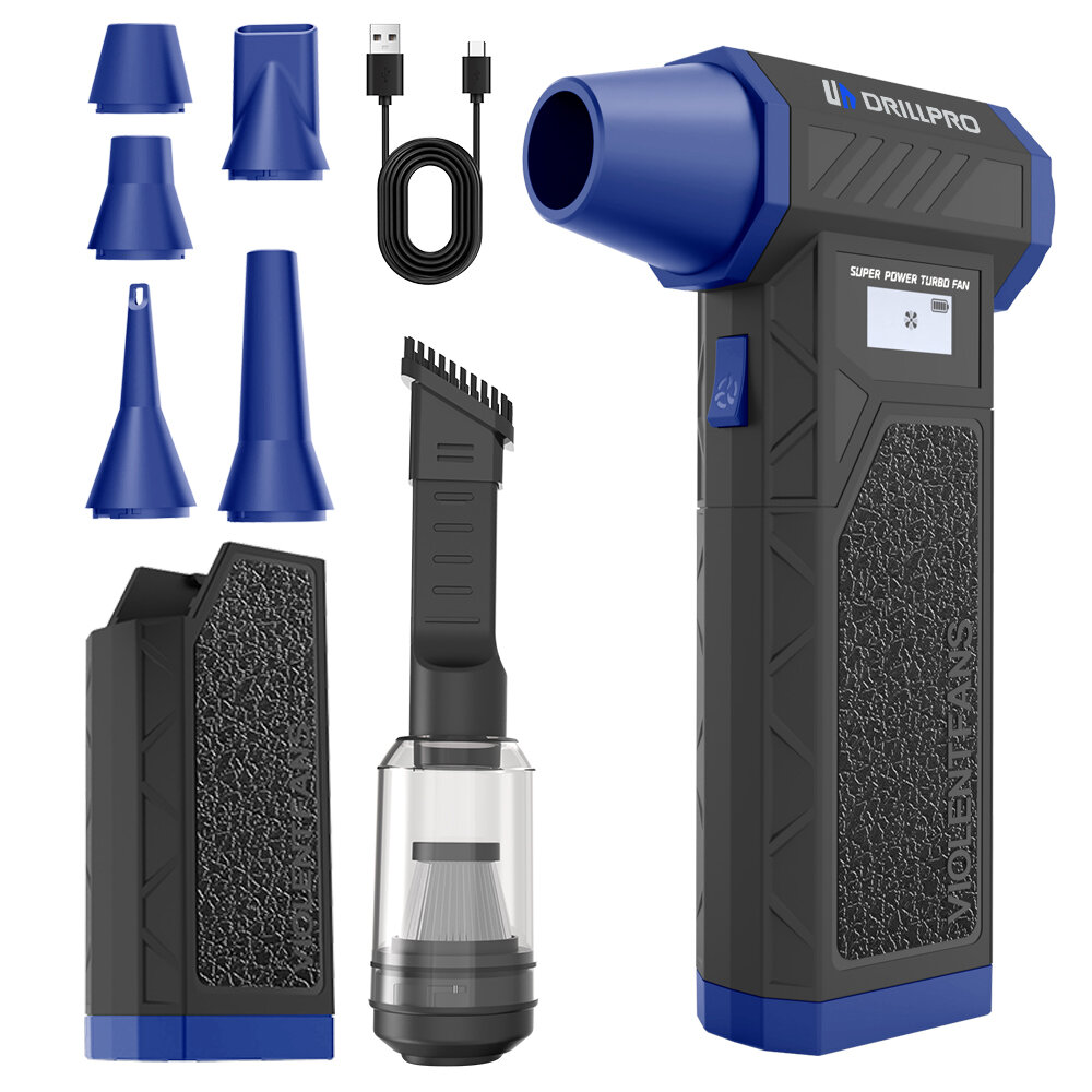 Two batteries and vacuum kit