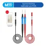 MA ANT P23A Multimeter Test Lead Set 1000V 23A 316 Stainless Steel Silicone Wire Detachable Tips