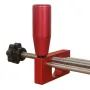 Woodworking Manal Push Rail Guide Coping Sled Tenoning Safety Clamp for Table Saws Router Table Band Saws and Jointers