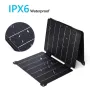 21W 5V/12V ETFE Solar Folding Pack Charger Solar Panel Outdoor Solar Power Bank Support Fast Charging