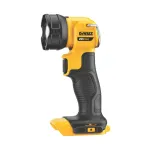 DCL040 for DEWALT LED Work Light 20V MAX Cordless Flashlight 110 Lumens Rotatable Head Hands Free Hook Long Battery Life Outdoor Camping Lighting