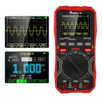 MUSTOOL MT10A Intelligent Graphical Digital Oscilloscope Multimeter 2 in 1 With 2.4 Inches Color Screen 1MHz Bandwidth 2.5Msps Sampling Rate for DIY and Electronic Test