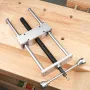 ENJOYWOOD Woodworking Vise MG0-000-0060A Heavy Duty Dual Link Clamp 0-300mm Range Aluminum Alloy Stainless Steel
