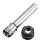 Machifit C20-ER20A-100L Collet Chuck Holder CNC Milling 100mm Straight Shank Extension Rod