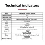 UNI-T UT336A HVAC Leak Detector Sensitive Tool 6 Levels LED Indicator Long Battery Life Advanced Technology
