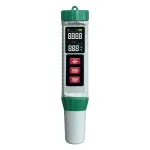 5-in-1 Water Quality Tester MF-X51 pH TDS Salinity EC Temperature Meter Accurate Portable Digital Water Analyzer for Aquariums Pools Labs Farming