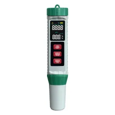 5-in-1 Water Quality Tester MF-X51 pH TDS Salinity EC Temperature Meter Accurate Portable Digital Water Analyzer for Aquariums Pools Labs Farming