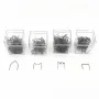 500PCS Wave Repair Staples Car Tools For Plastic Welder 0.6mm & 0.8mm Standard Pre Cut Welding Machine Wave Staples
