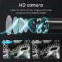 Inskam 8.0mm Industrial Endoscope with HD Camera 2hr Battery Life IP67 Waterproof 2.4-inch IPS Screen for Automotive Inspections No Photo or Video