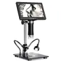PM070 7 Inch Digital Microscope Lens separation design IPS LED Lights Adjustable Brightness Type-C USB 2.0 Multilingual Suppot for Windows Ma
