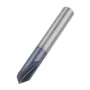 Drillpro 2 Flutes 90 Degree 2-12mm Carbide Chamfering Cutter End Mill HRC45 Milling Cutter