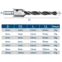 7PCS 3mm-10mm HSS Countersink Drill Bit Set Reamer Woodworking Chamfer Drill Counterbore Pliot Hole Cutter Screw Hole Drill