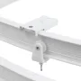 3M Flexible Ceiling Curtain Track Bendable Window Rod Rail Straight Curve Shower