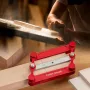 Imperial Metric Self-centering Doweling Jig Drill Guide Hole Punch Locator Precision Woodworking Tool